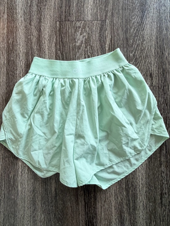 ALO Yoga Pants - ALO Yoga Mint Green Tennis Shorts (
Match point shorts) NEVER WORN